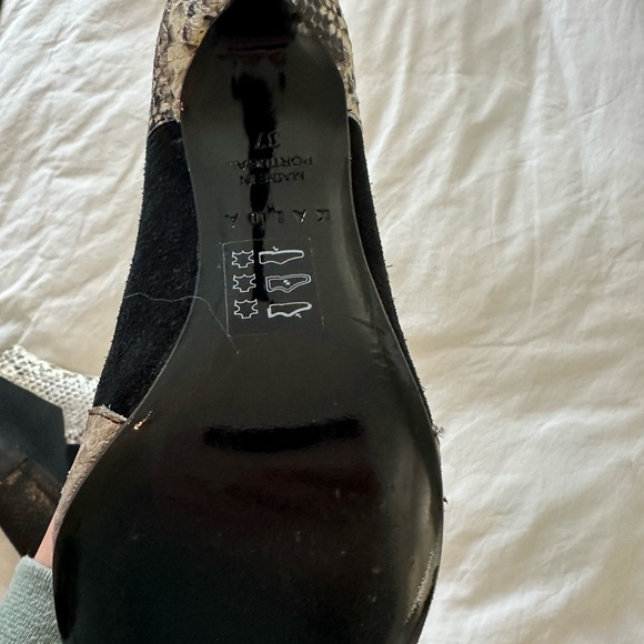 Kalda Snakeskin Ankle Boots - Picture 4 of 4